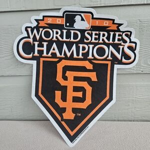 San Francisco Giants 2010 World Series Championship Logo Felt Pennant Rico 14.5"